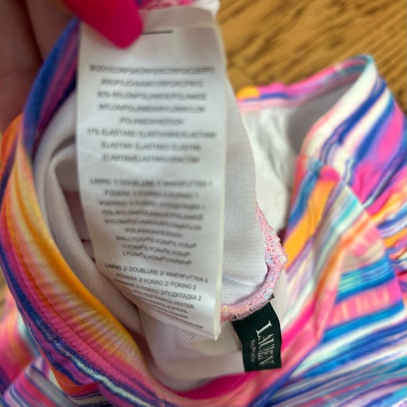 Ralph Lauren Muticolored Striped One Piece Size 8 - Picture 5 of 14